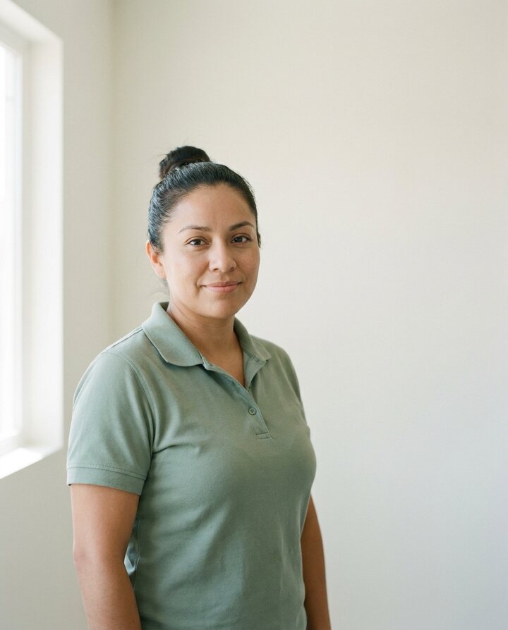 Marisol, an independent cleaner